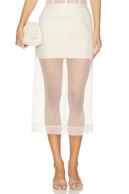 LPA Carlea Midi Skirt (1)