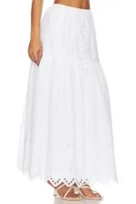 LPA Francesca Eyelet Maxi Skirt (2)