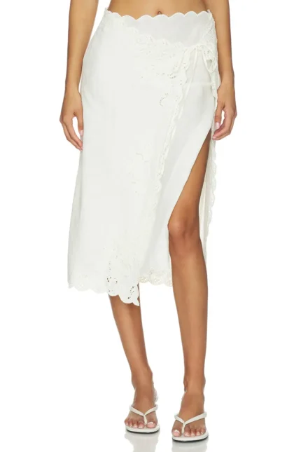 LPA Ophelia Midi Skirt (1)