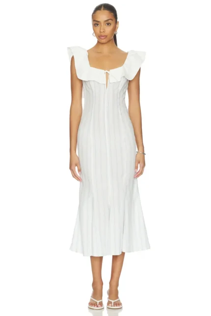 LPA Harper Midi Dress (1)