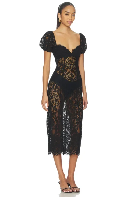 LPA Nicola Midi Dress (3)