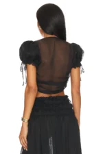 LPA Ophelia Tie Front Top (3)