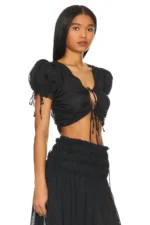 LPA Ophelia Tie Front Top (4)