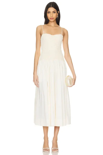 LPA Stacci Midi Dress (1)